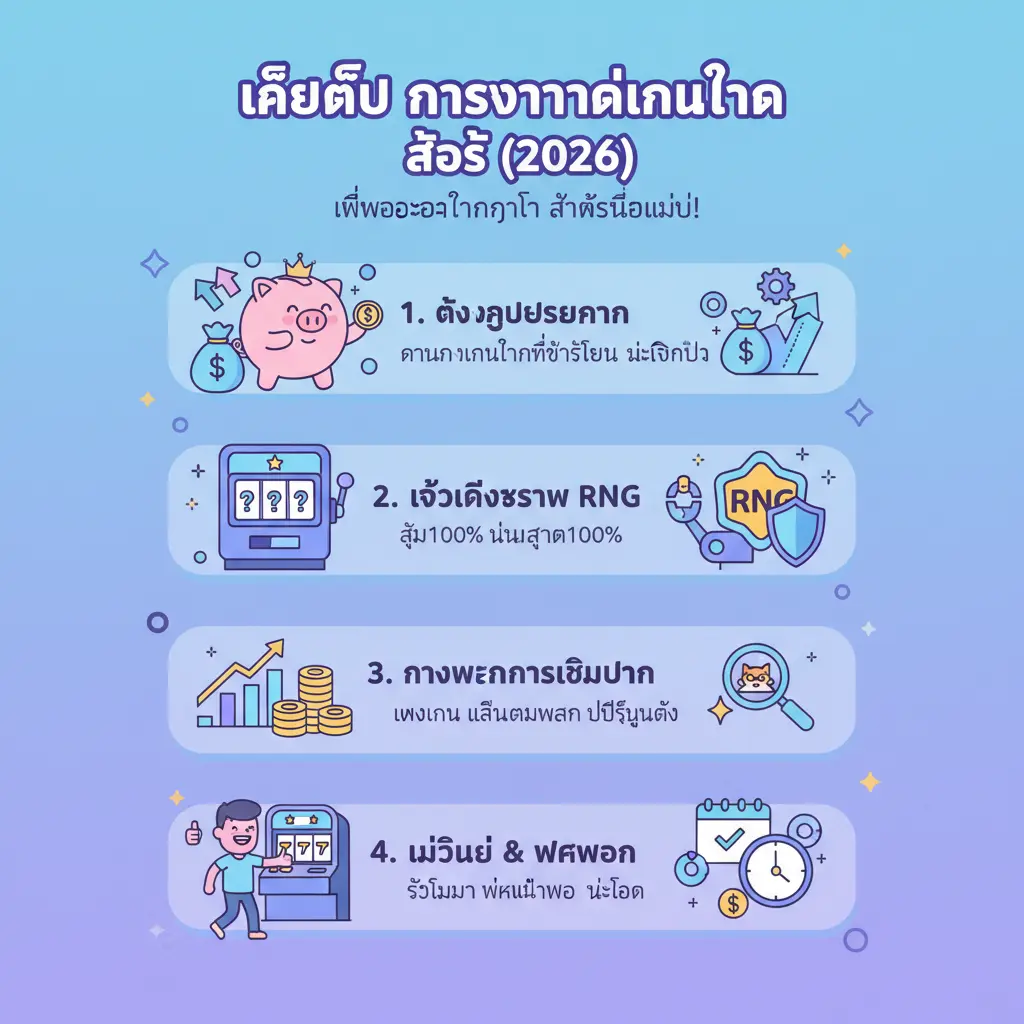 ขั้น ตอน การเล่นสล็อต - การจัดการเงินทุน