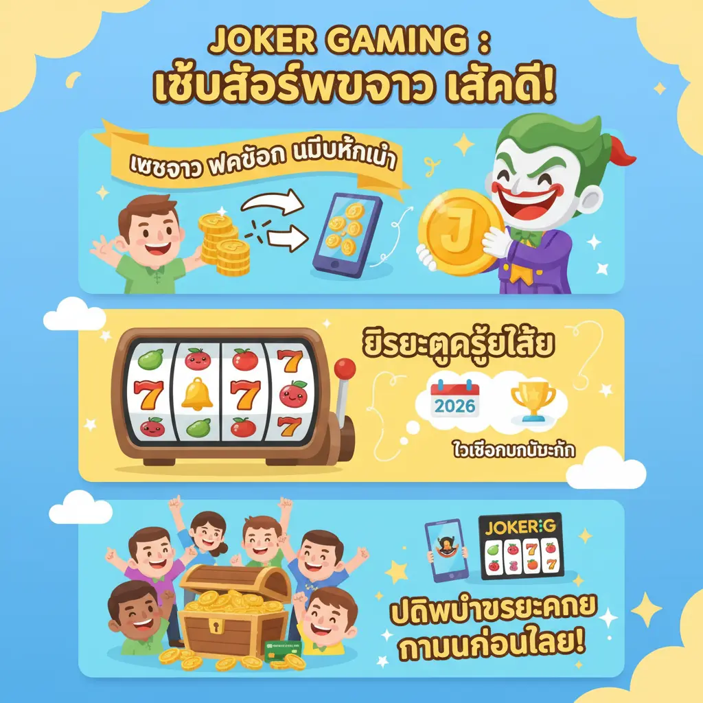 เว็บสล็อตเว็บตรง แตกดี - Joker Gaming