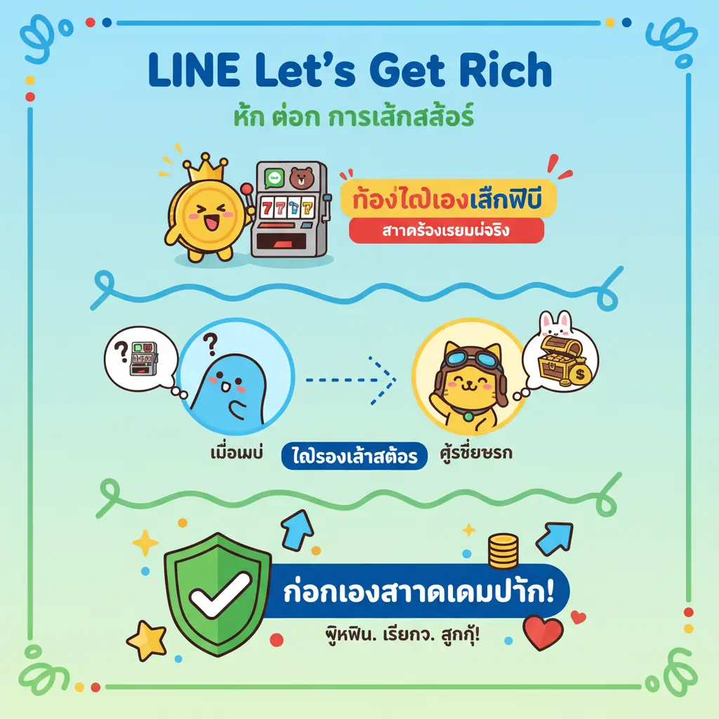 ขั้น ตอน การเล่นสล็อต - LINE Lets Get Rich