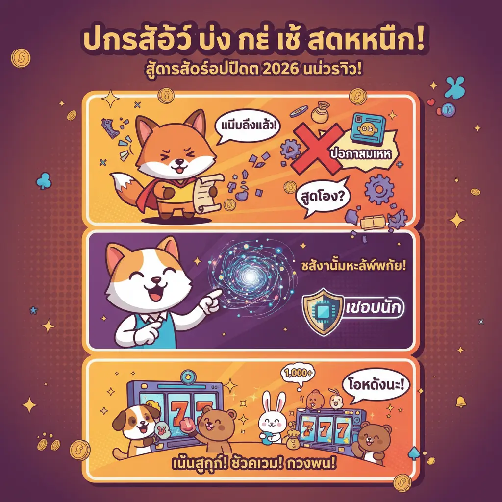 เล่นสล็อต ยัง ไง ให้แตกหมื่น - การพนันออนไลน์