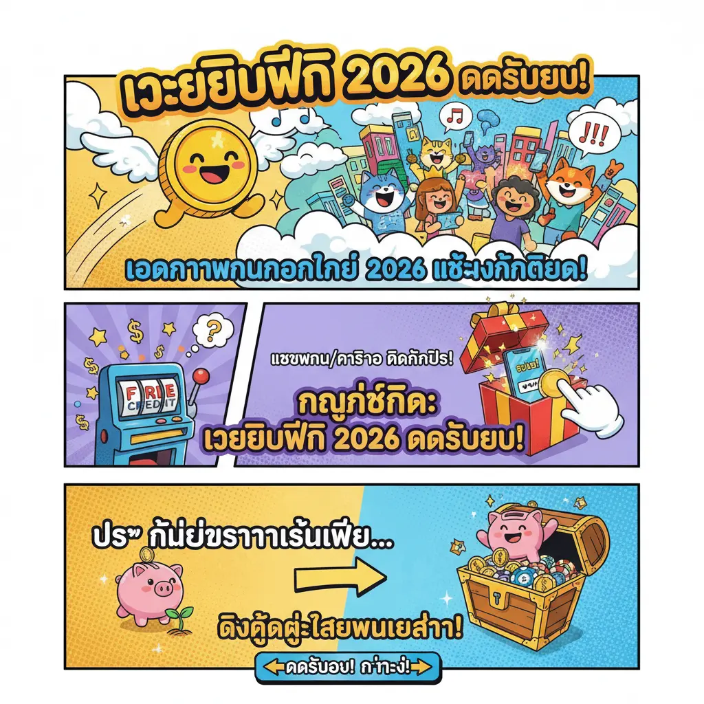 เครดิตฟรี - เครดิตฟรี