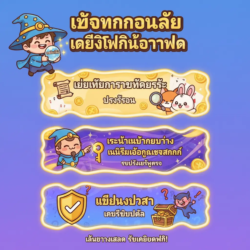 เครดิตฟรีไม่ต้องฝาก - เว็บพนันออนไลน์