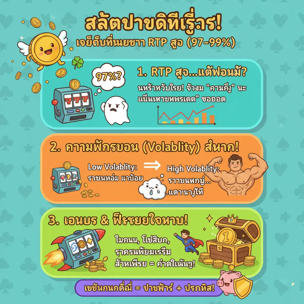 อัตราจ่ายสลอต - เว็บพนัน