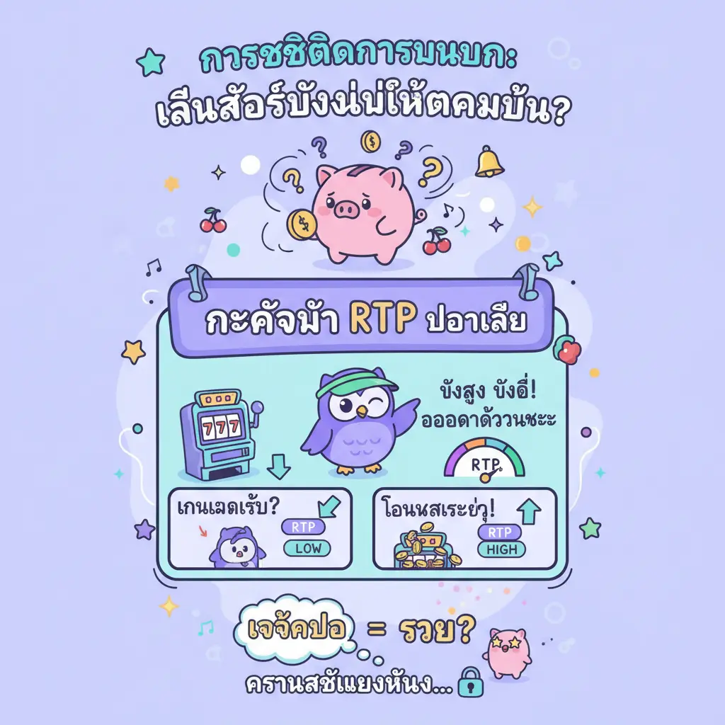 เล่นสล็อต ยัง ไง ให้แตกหมื่น - การเสพติดการพนัน