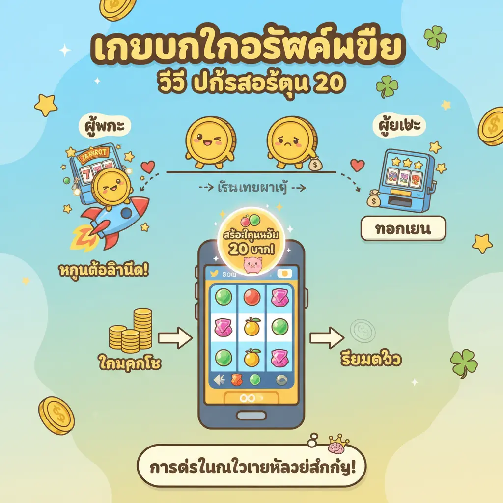 วิธี ปั่นสล็อตทุน 20 - เกมบนโทรศัพท์มือถือ